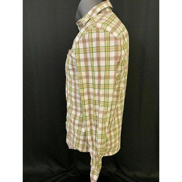 Banana Republic Plaid Long Sleeve shirt top - Picture 3 of 7